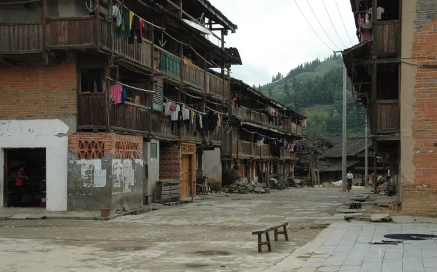 Straatje in Chengyuang