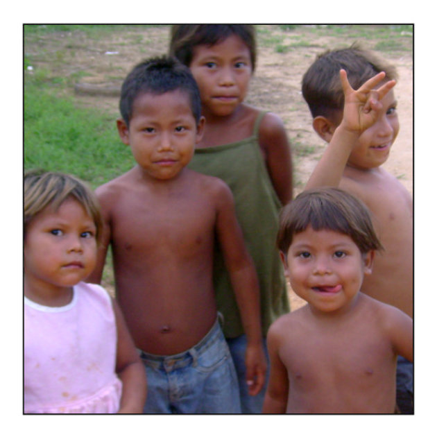 Kinderen in San Jose de Buja