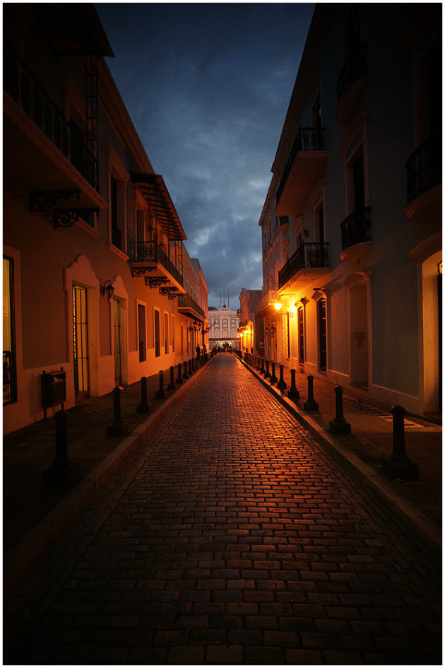 Old San Juan by night