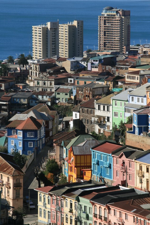 Kleurrijk Valparaiso