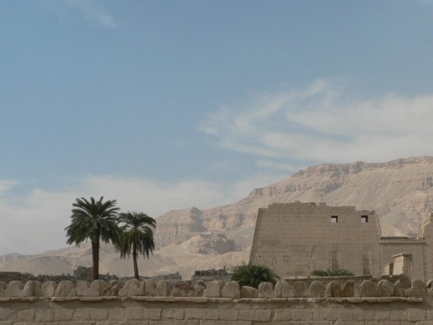Tempel, omgeving Luxor