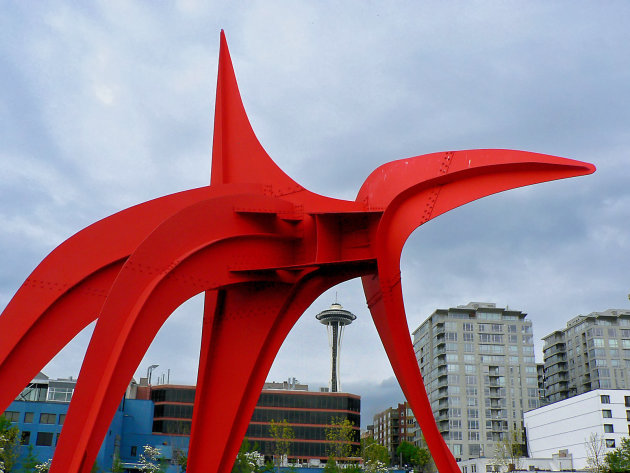 Kunst in het Olympic Sculpture Park