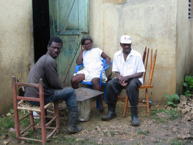 Haïtiaanse gastarbeiders op Dominicaanse suikerrietplantage
