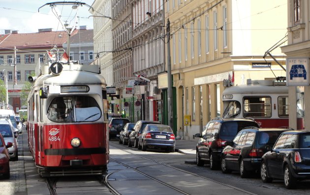 Met de tram door Wenen