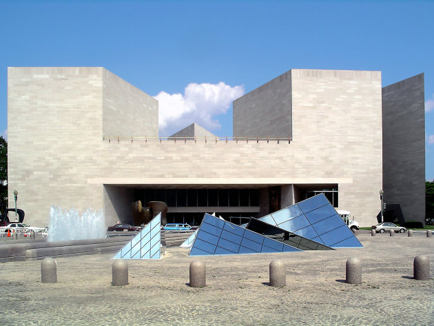 Architectuur: The National Gallery of Art in Washington DC