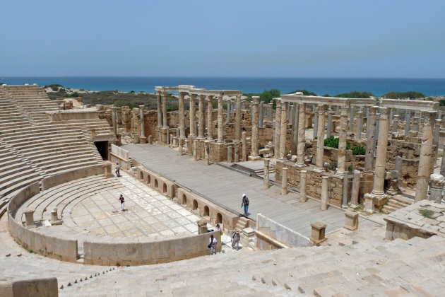 Theater in Leptis Magna