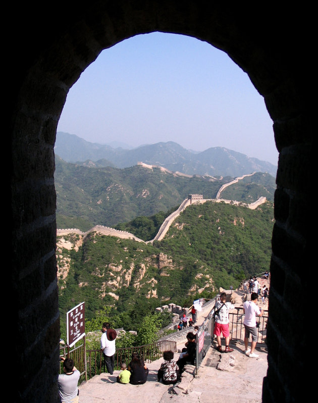 Chinese Muur bij Badaling