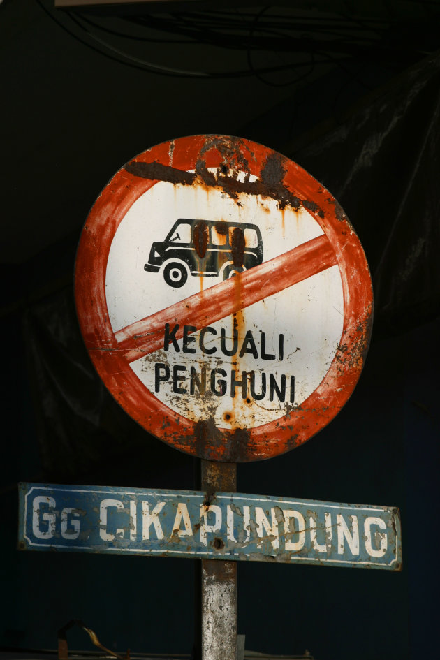 verboden voor vrachtwagens