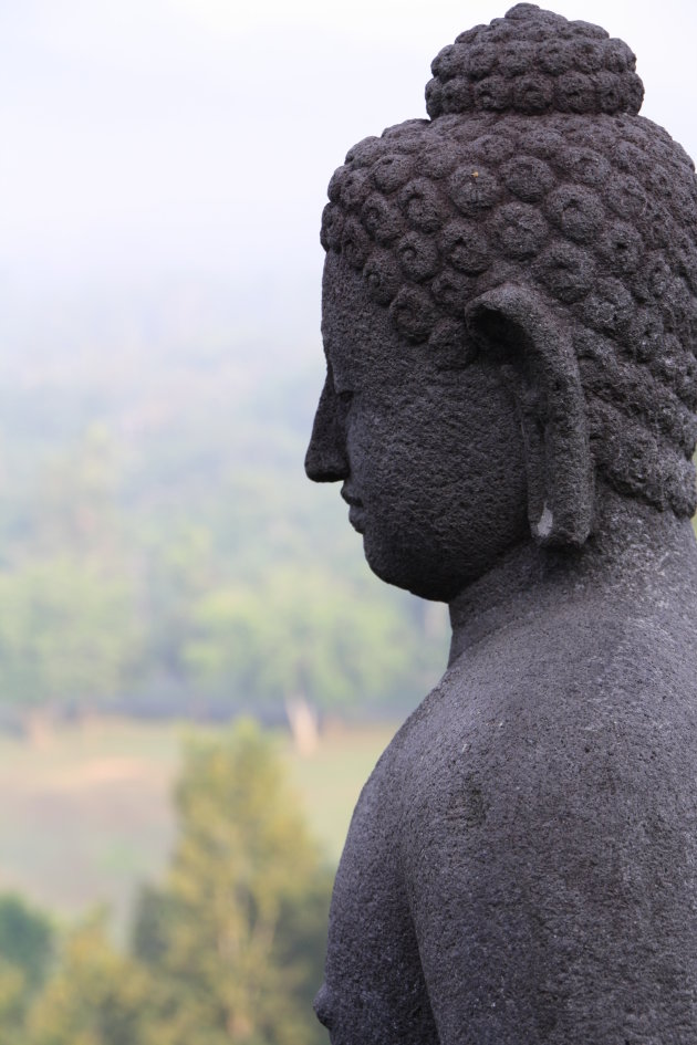 Boeddha op de Borobudur