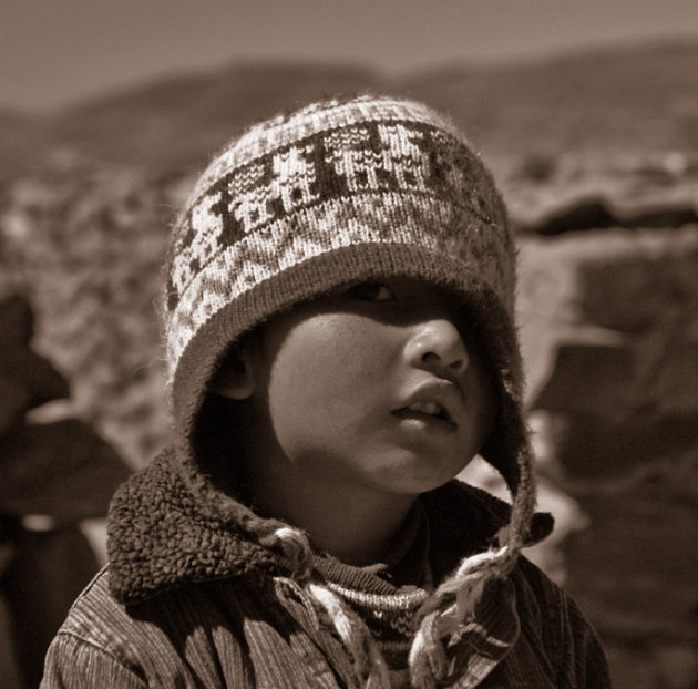 Jongetje in Peru