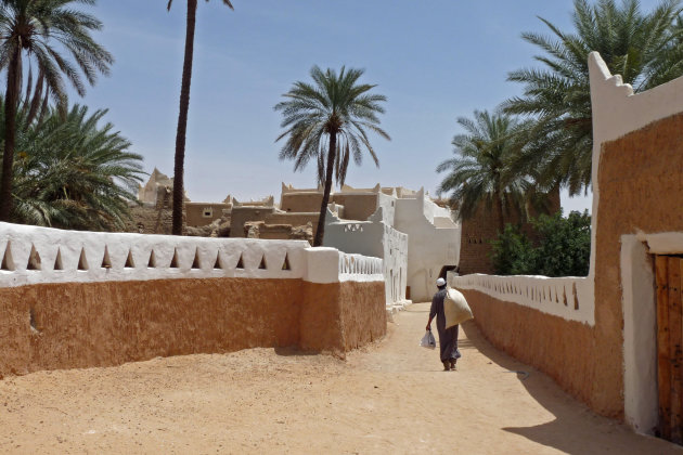 Inwoner van de oude medina van Ghadames