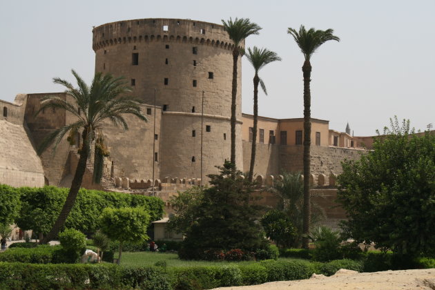 blik op de middeleeuwse citadel van Caïro