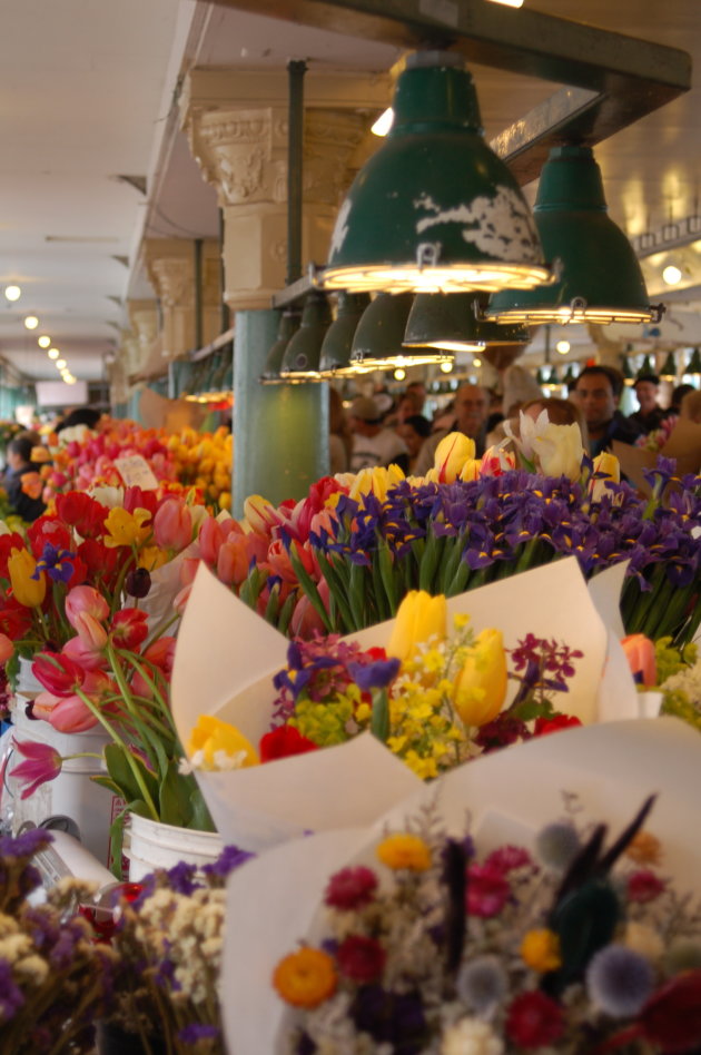 bloemenmarkt in seatle