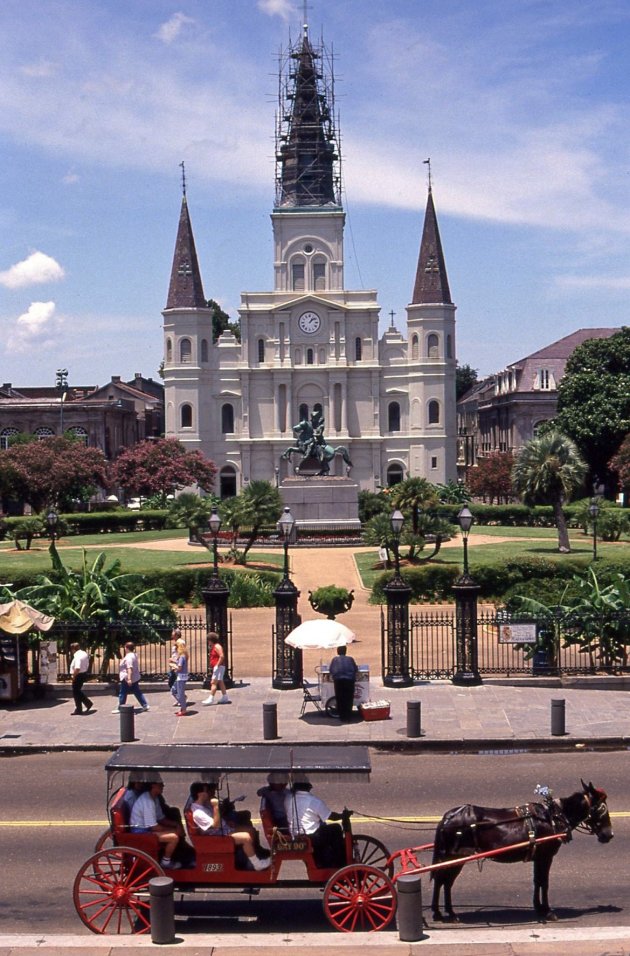 De St. Louis Basilica in New Orleans