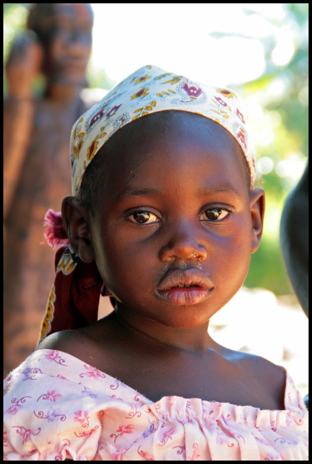 Typisch Mozambikaans meisje
