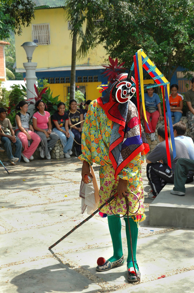 Feest in Chauo aan de kust in Venezuela