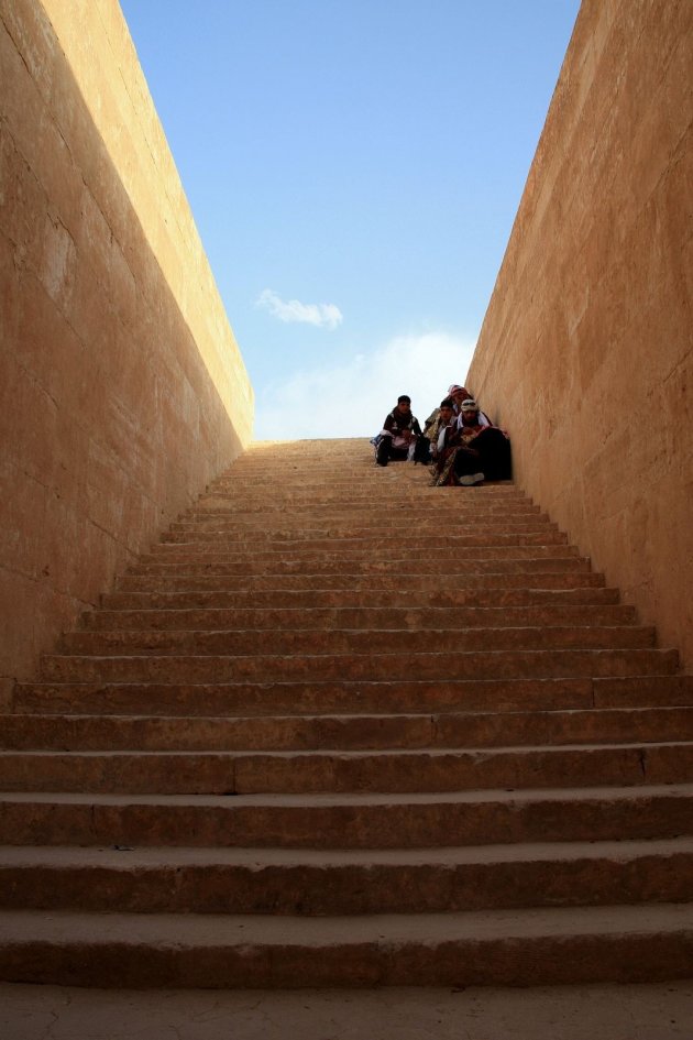 Wachten op de toeristen, Palmyra