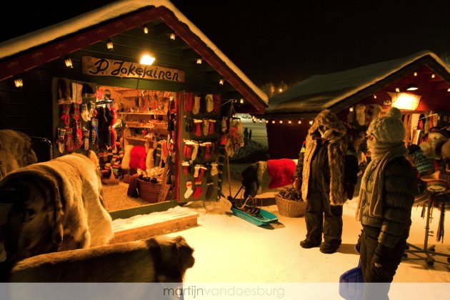 Kerstmarkt Levi Lapland