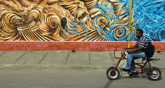 Kunst op weg naar Santiago de Cuba