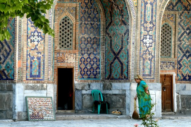 turkois in Samarkand