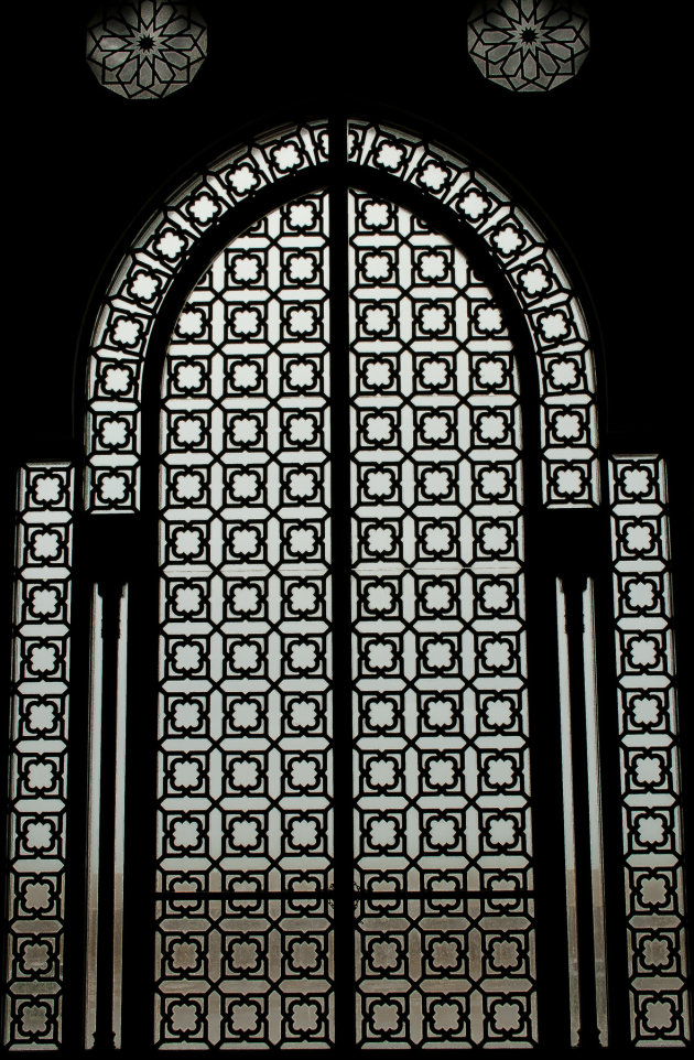 Doors in the Hassan II Moskee