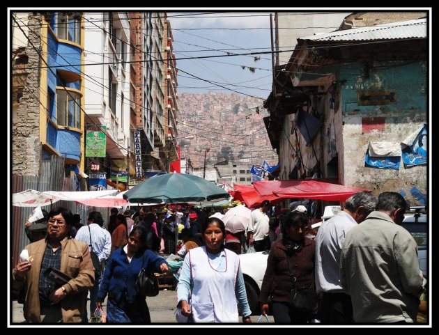 Straatbeeld La Paz
