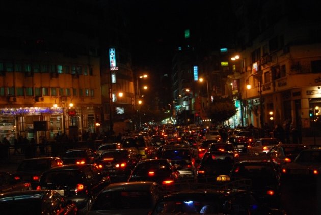 Caïro bij nacht