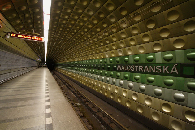 Metrostation Malostranská