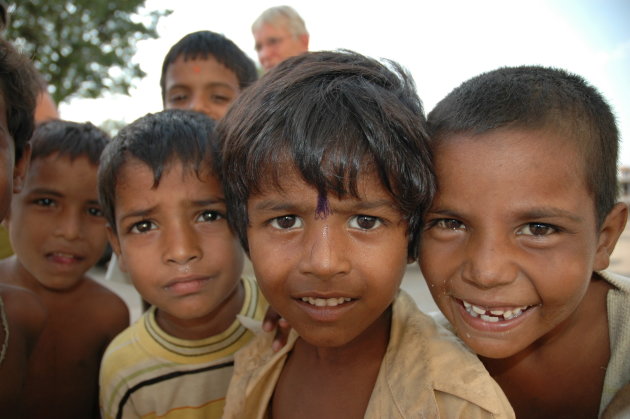 Kinderen in Rajastan
