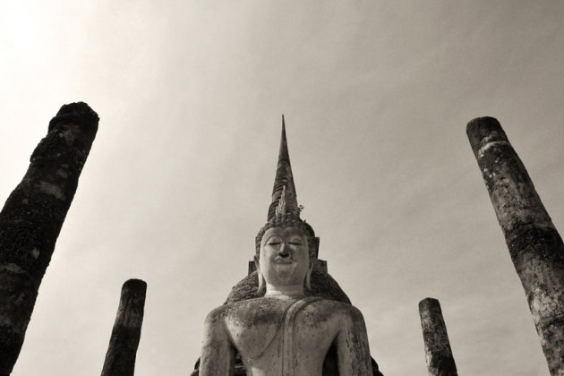 Eeuwenoude Boeddha