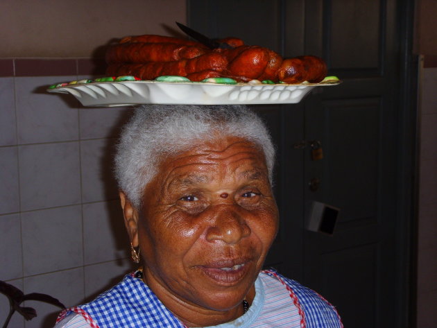Vrouw in Kaapverdië 