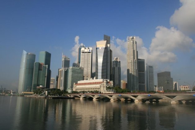 Stadsgezicht Singapore