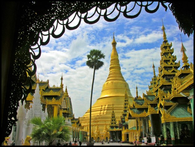 De ultieme rust van de Schwedagon Pagoda