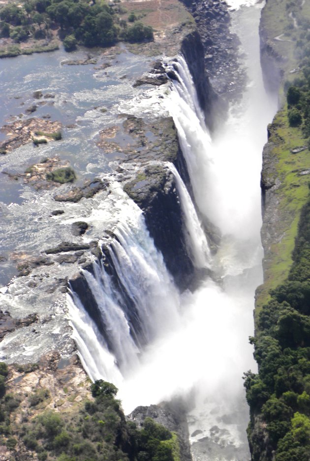 Victoria Falls from the sky