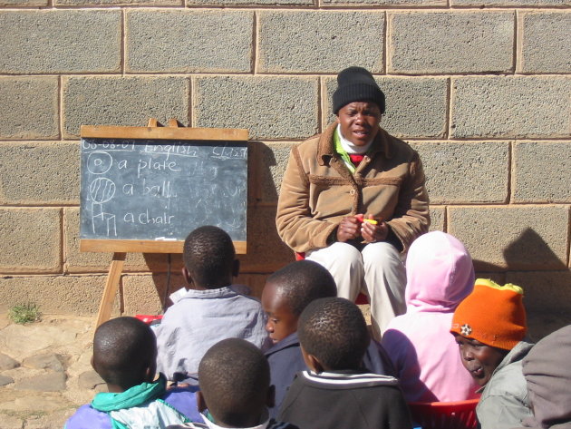 Engelse Les in Lesotho