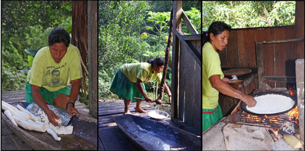 The making of....de cassave pannekoek