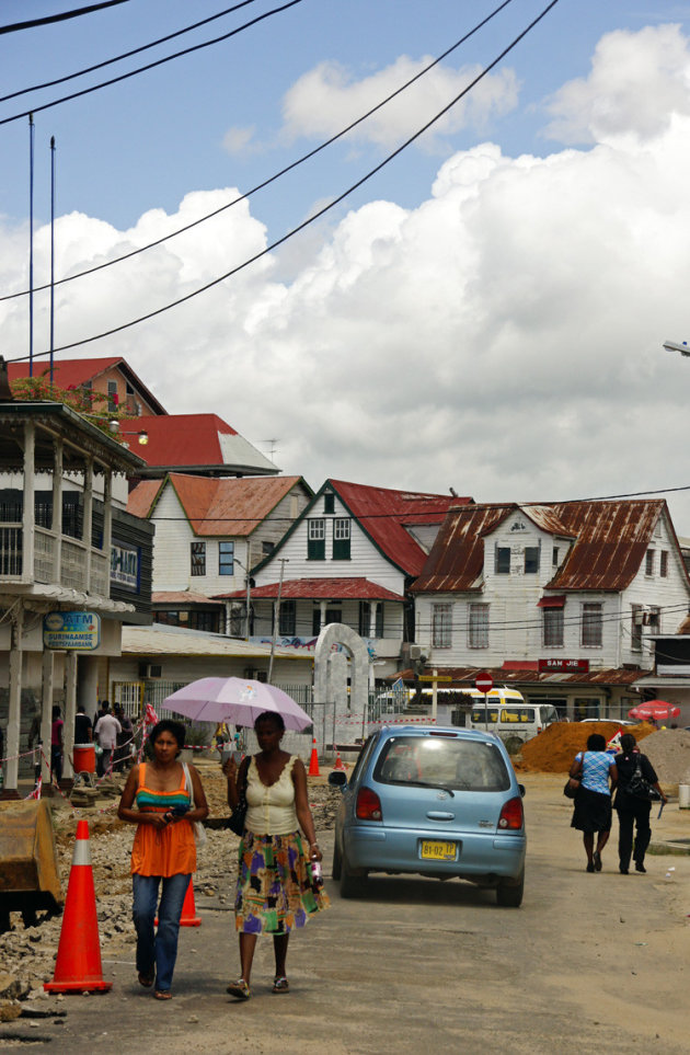 stadsbeeld Paramaribo