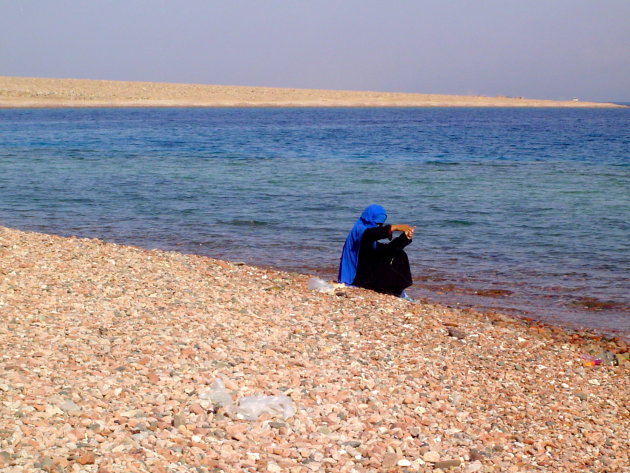 Bedoeinen vrouw in de Sinai