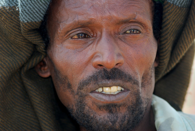 Ethiopische ogen, man