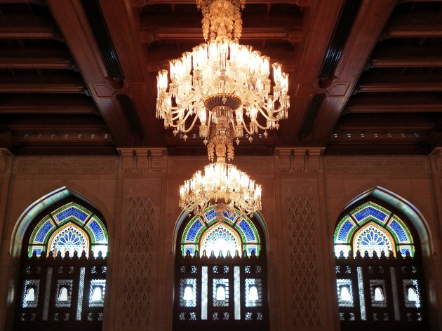 Gebedsruimte voor de vrouwen, Sultan Qabous moskee