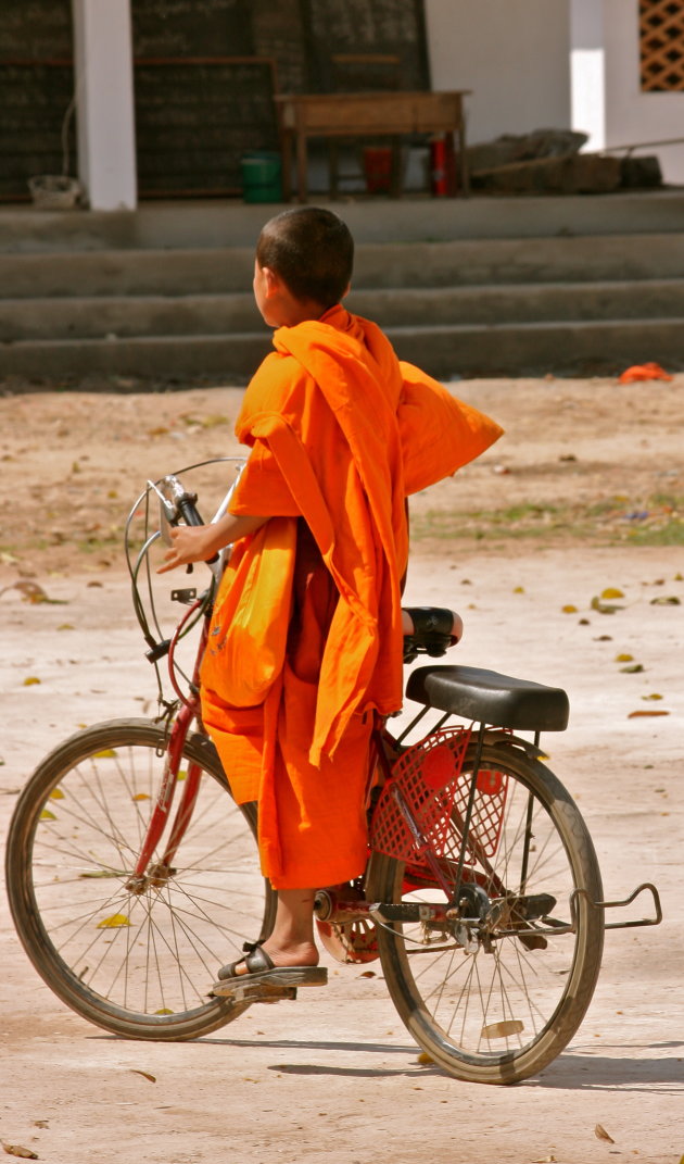 Een jonge monnik