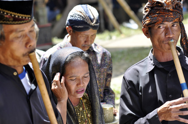 Begrafenis ceremonie in Toraja Sulawesi
