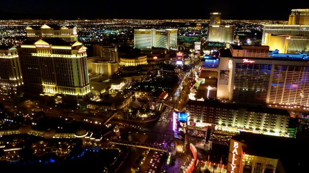 Las Vegas bij nacht