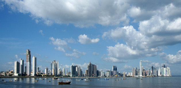 Panama city panorama