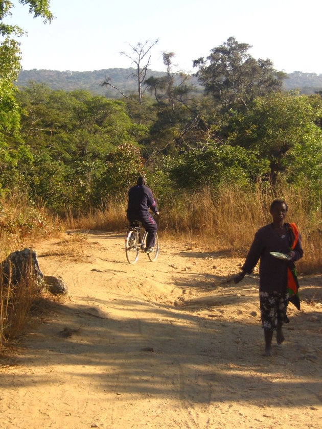 Op de fiets door afrika