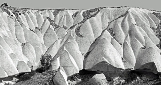 golvend steen, een panorama