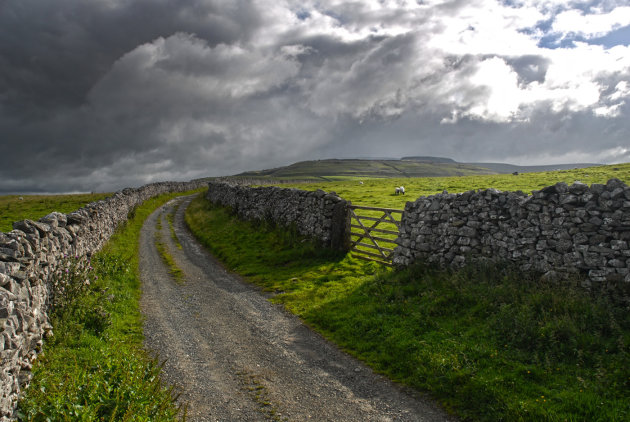 Route in the Yorkshire dales
