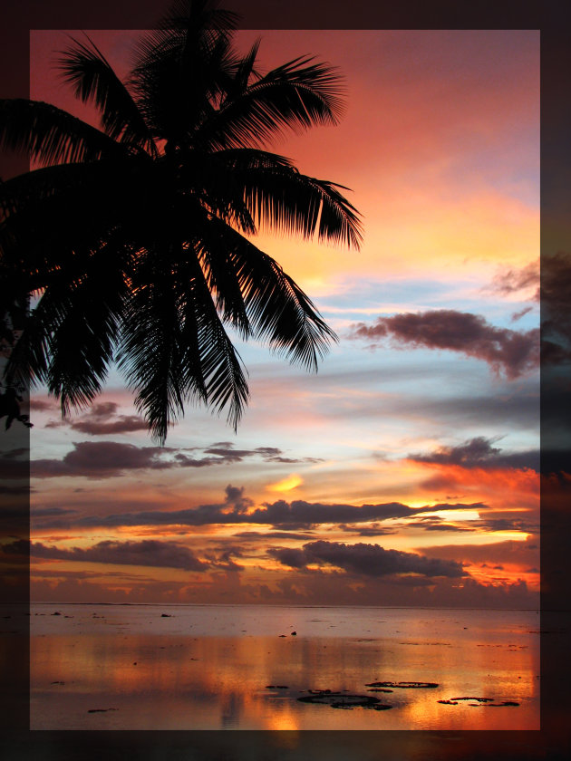 Sunset Frans Polynesie