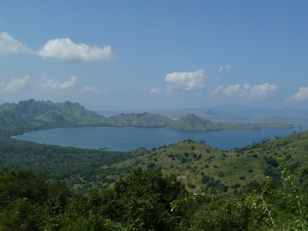 Uitzicht Komodo eiland