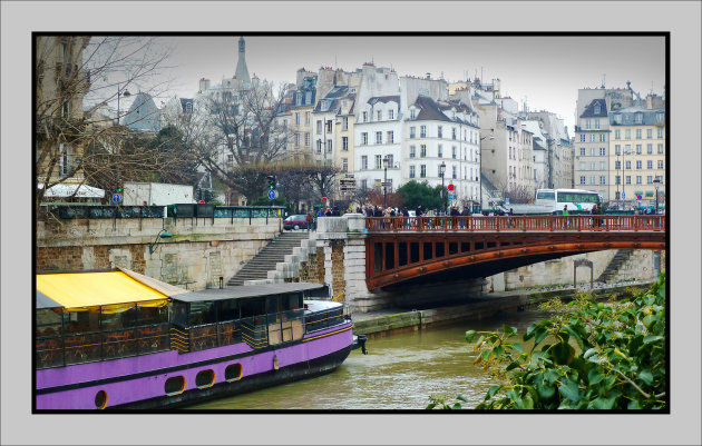 Een grijze dag in Parijs